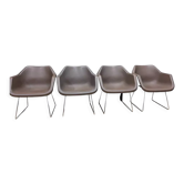 4 armchairs by Robin Day for Hille & made - 1967