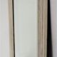 Mirror Art Deco patinated wood and stucco floral patterned Broquart Bordeaux 99 cm x 63 cm