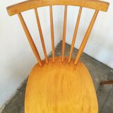 Pair of Scandinavian bar chairs