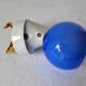 Wall lamp in porcelain and opaline