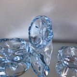 Ensemble de bols vintage 3 Orrefors cristal