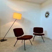Lot of 2 old CM 190 armchairs by Pierre Paulin, French design from the 60s