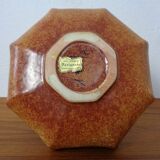 Italian ceramic vase by Roberto Rigon for Bertoncello, 1960s.