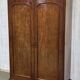 Armoire dressing Victorienne 19ème en acajou.