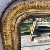 Mirror Louis Philippe gilded 130x94