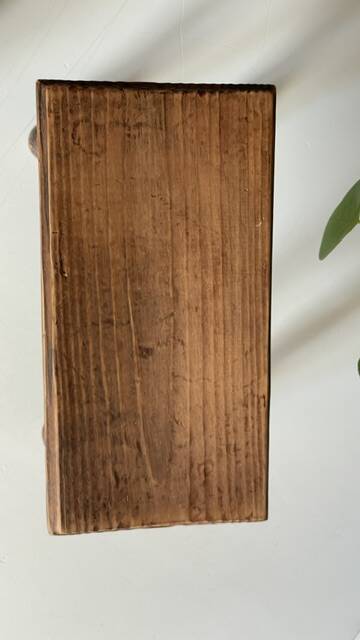 TABOURET Vintage BOIS Tourné
