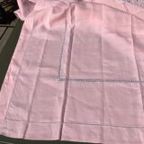 Nappe rectangle neuve AG brodé main 196X174cm