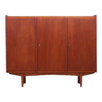 Teak highboard, Danish design, 1960s, production: Denmark