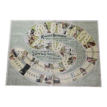 Game board of the German advertising goose