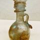 Set of 4 small Murano Seguso glassware – Scavo technique – Antique style