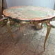Table bass in brass, bronze plate copper 1940/60