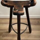 Brutalist style stools