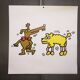 Illustration de Keith Haring - Série 'Animals' - 9/12