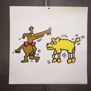 Illustration de Keith Haring - Série 'Animals' - 9/12