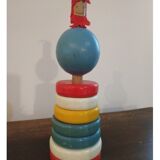 Vintage wooden color tower