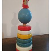 Tour de couleurs en bois vintage