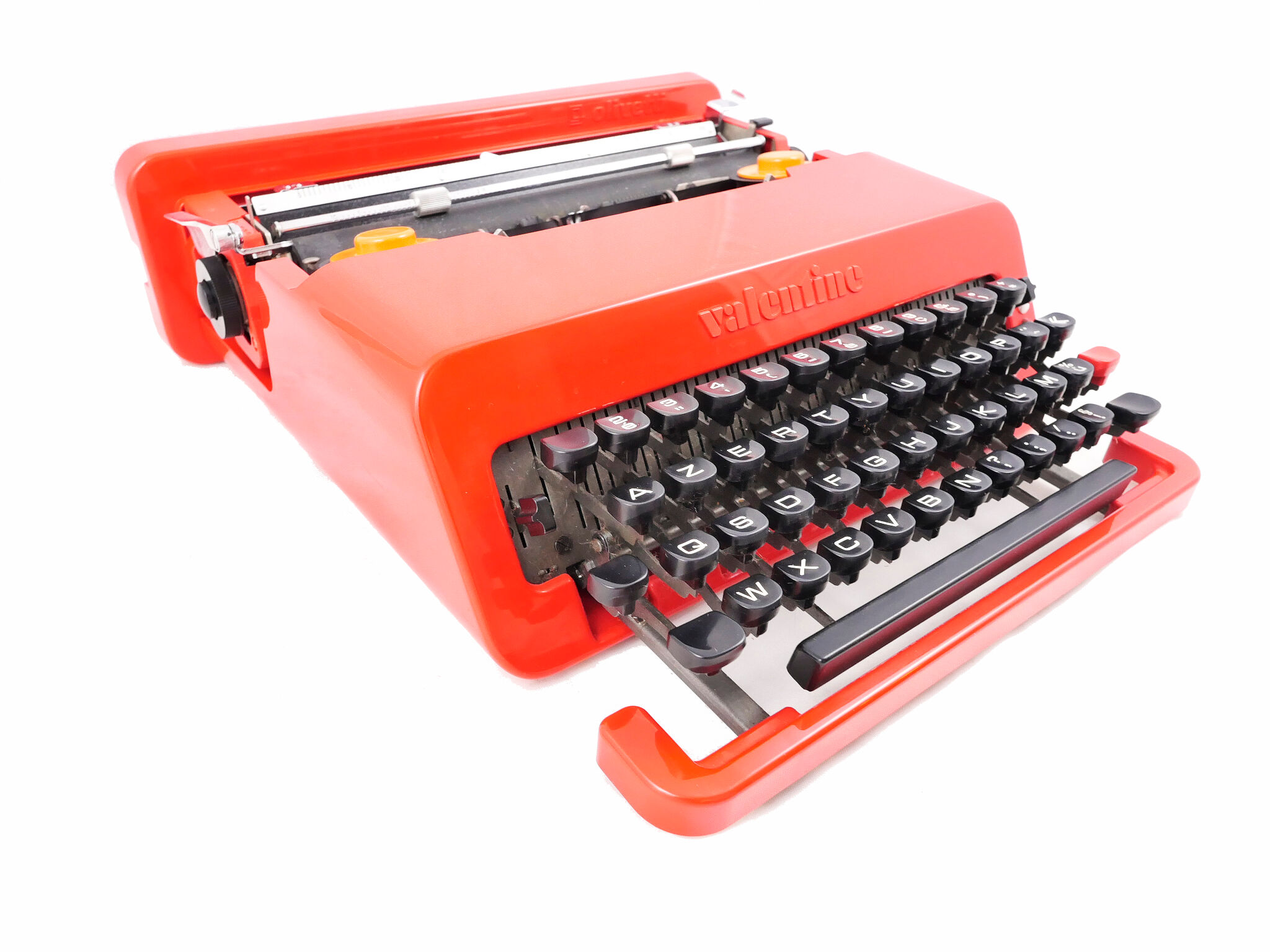 Olivetti valentine red typewriter