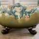 Jardinière barbotine époque 1900