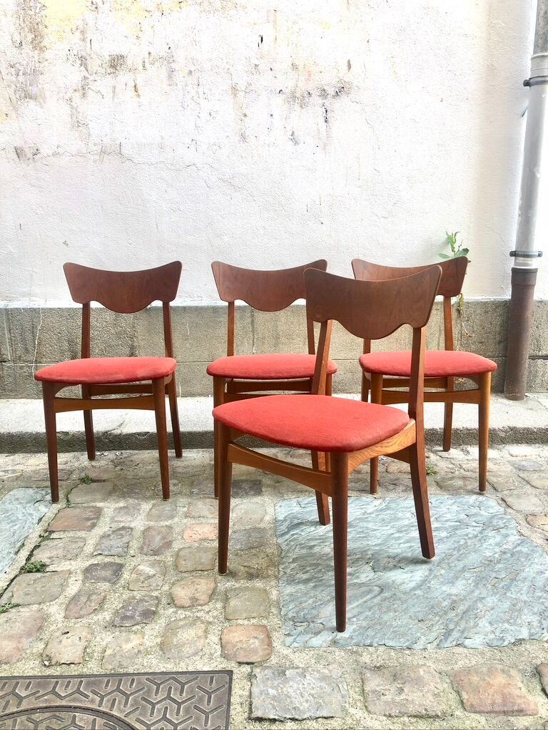 Chaises scandinaves vintage