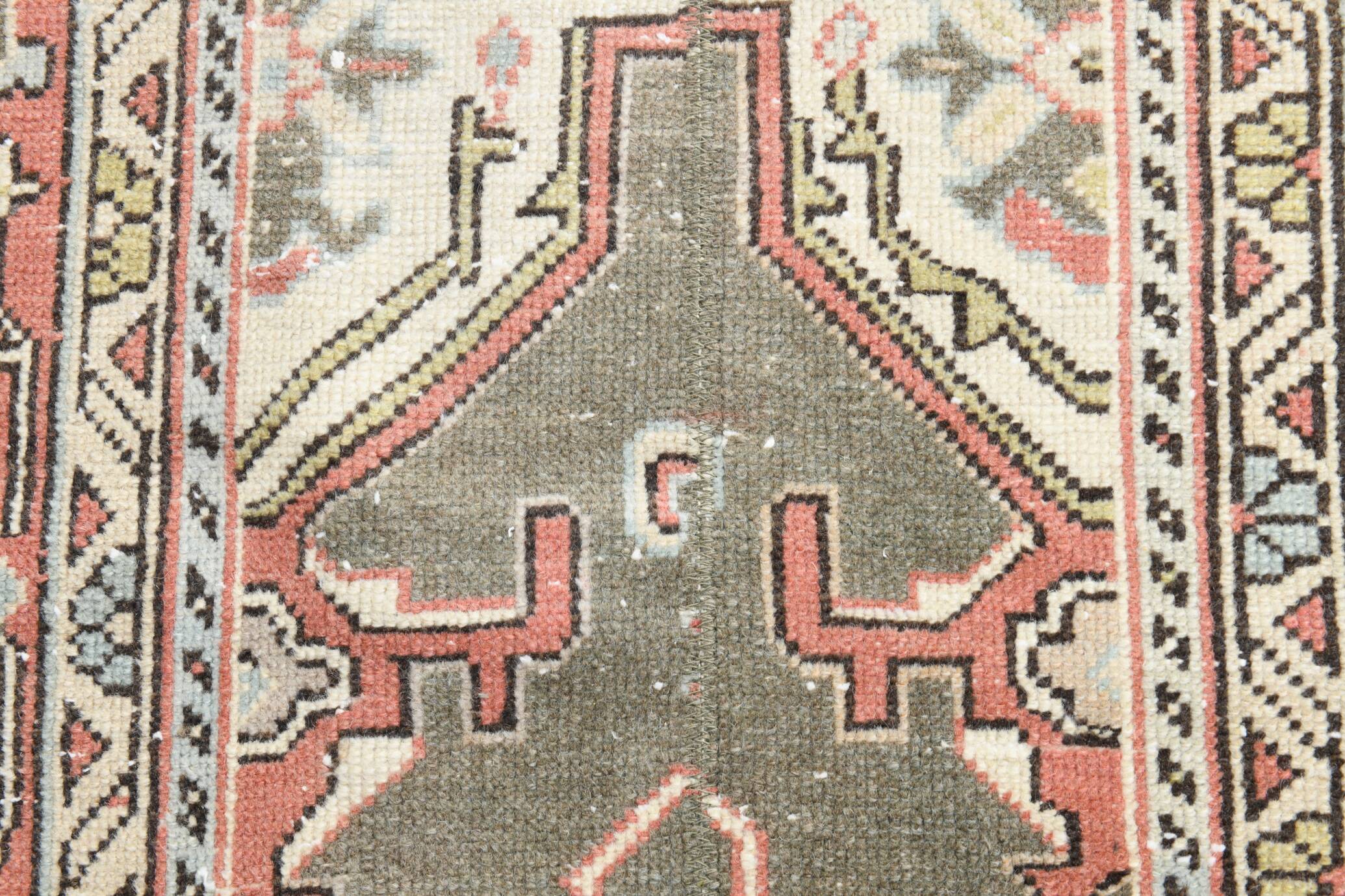 3x10 Shades Of Green Persian Runner Rug, 81x319Cm