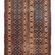 Tapis antique fait main Mashad du Moyen-Orient 132cm x 427cm (1900s)