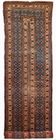 Tapis antique fait main Mashad du Moyen-Orient 132cm x 427cm (1900s)