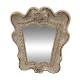 Cracked ceramic mirror