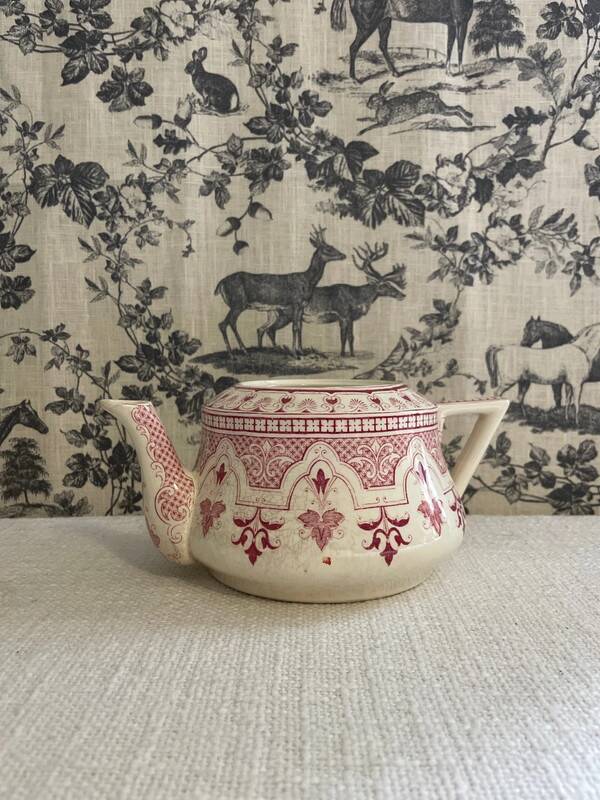 Sarreguemines teapot