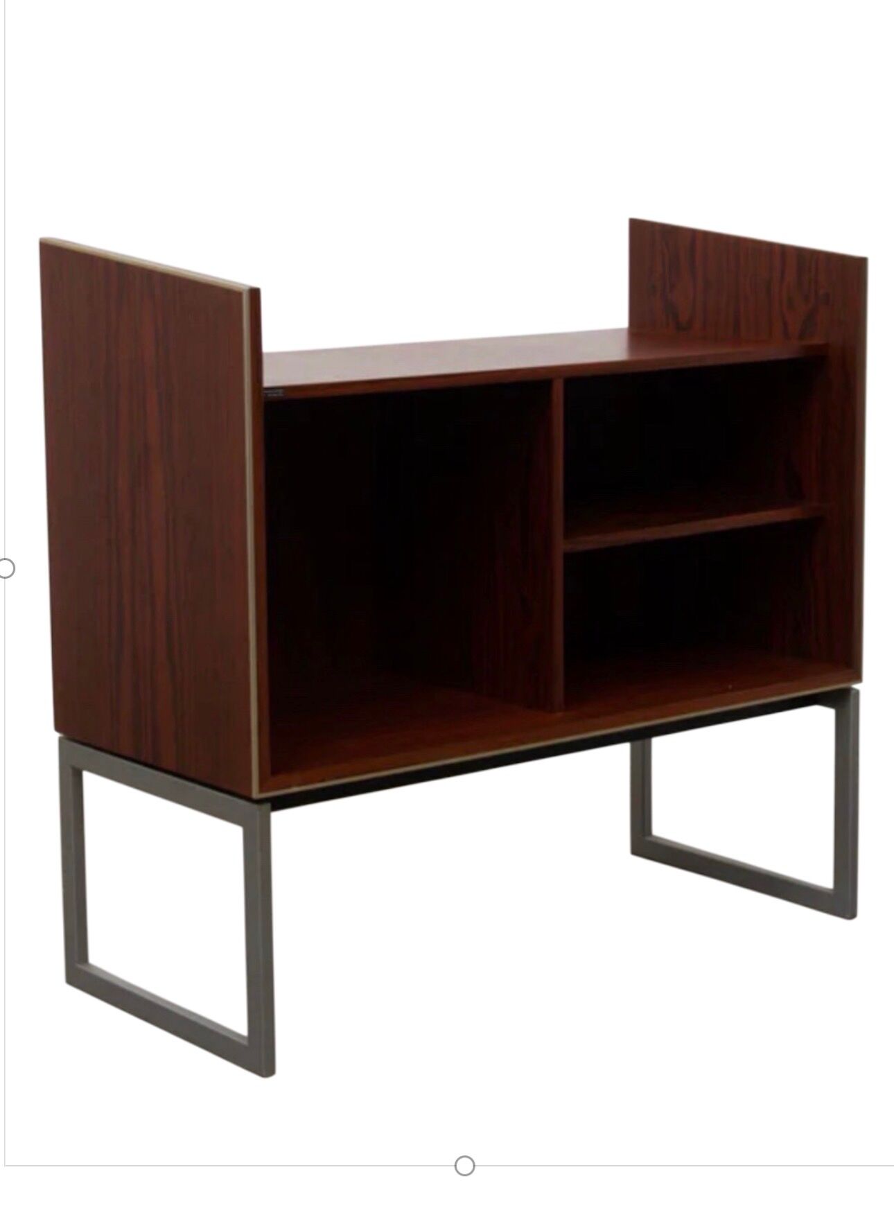 Modernist console design from the 1980s.