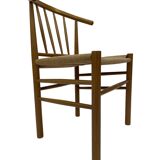 Chaises vintage Erik Ole Jørgensen J-151 chaise design danois papercord