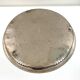 Large traditional oriental silver-plated metal tray