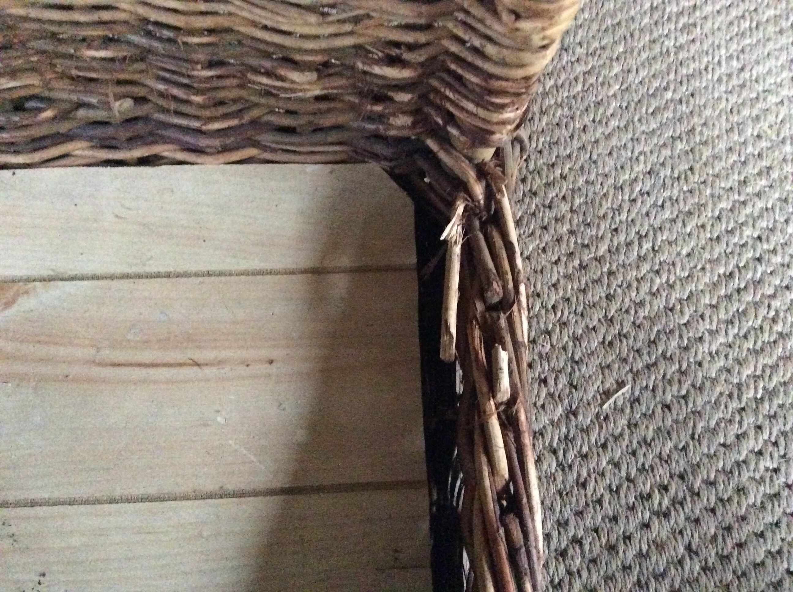 Wood basket