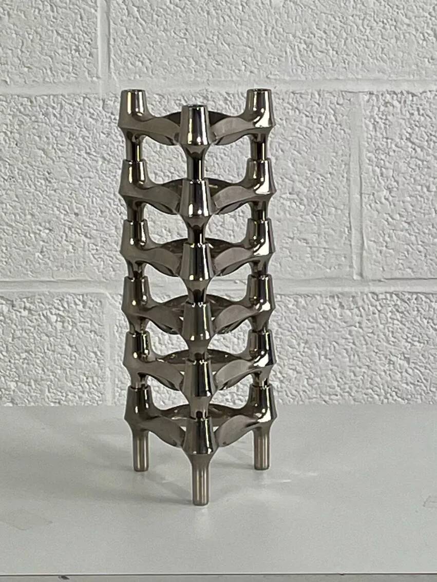 Set of 6 Nagel candle holders