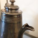 Louis XVI-style silver metal teapot