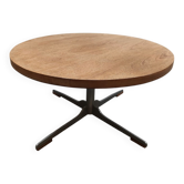 Table d'appoint ronde en design néerlandais vintage