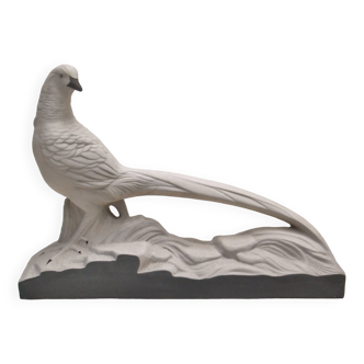 St Radegonde St Radegonde pheasant ceramic sculpture statue