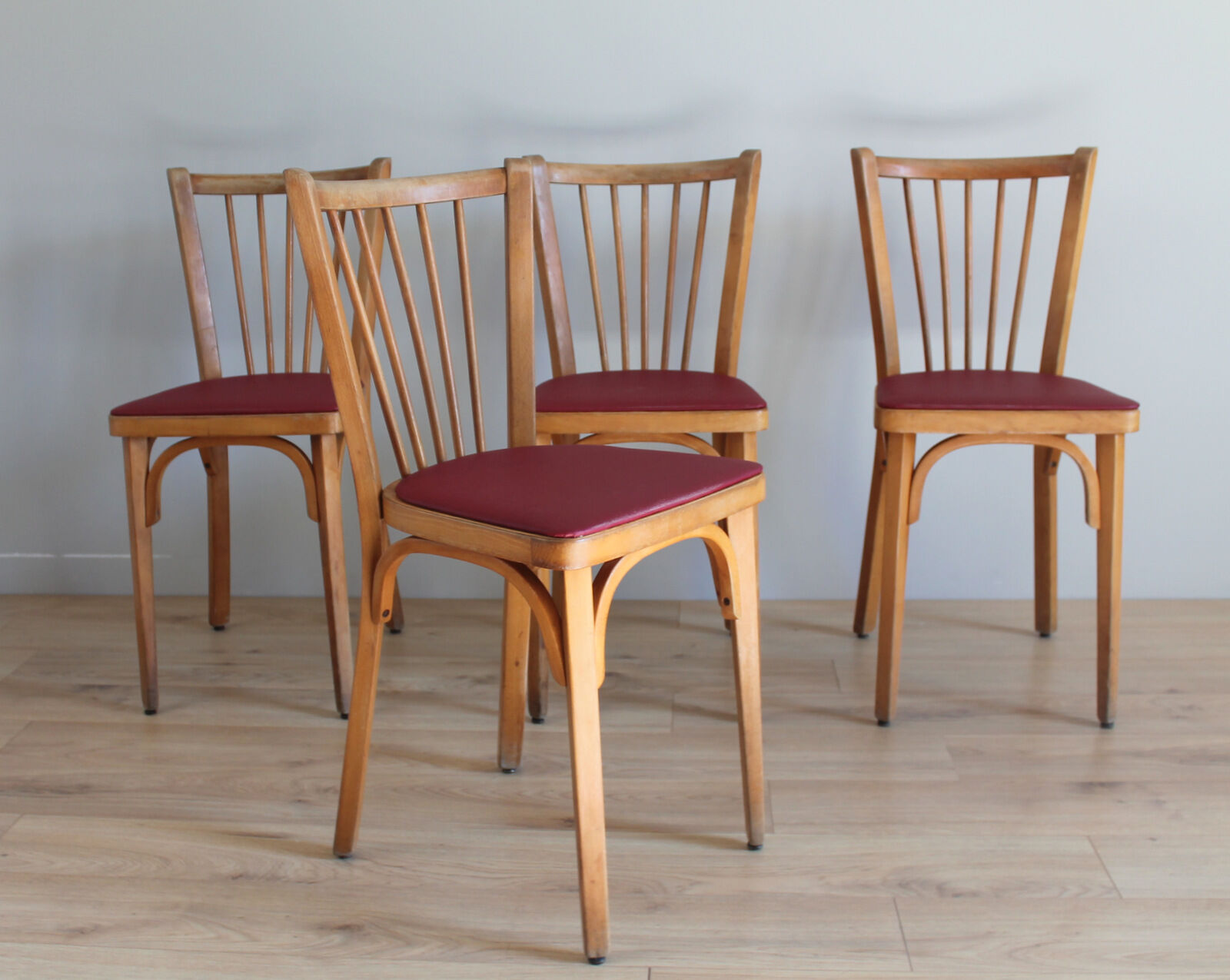 Set of 4 Chairs Bistrot Baumann