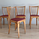 Set of 4 Chairs Bistrot Baumann