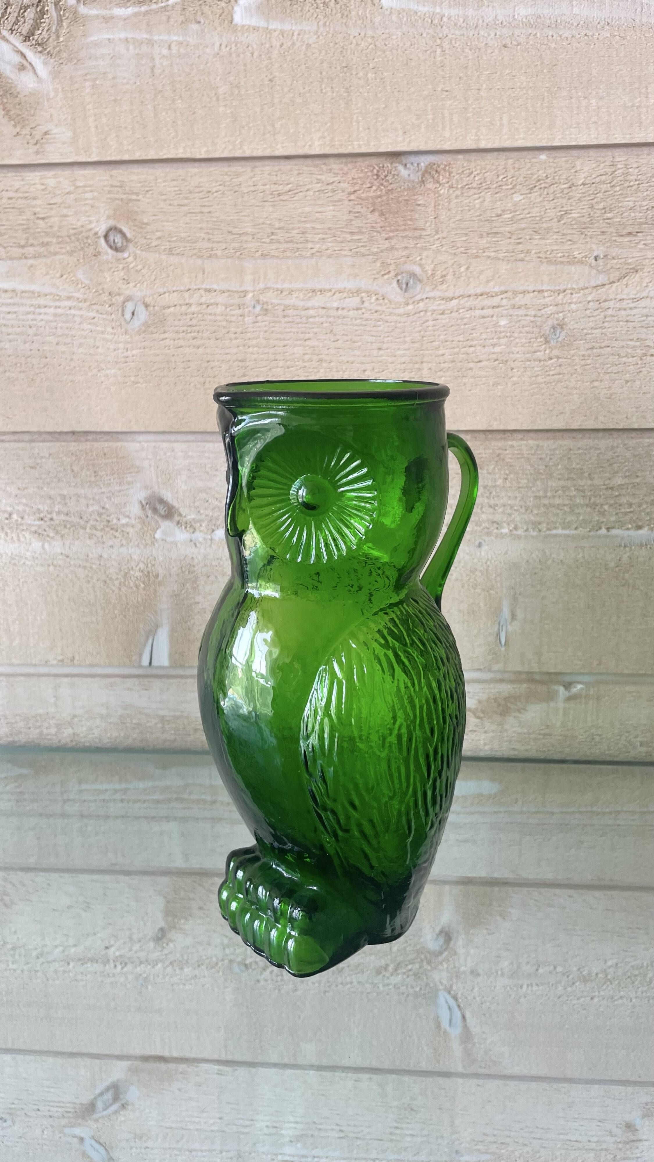 Vintage owl pitcher
