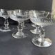 6 Baccarat champagne glasses – Art Nouveau