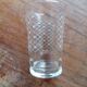 Set of vintage screen-printed glasses