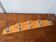 Wall-mounted coat rack in wood & metal