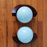 Pair of Scandinavian wall lights