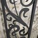 Wrought iron grille from the early 20th century Art Deco / Art Nouveau