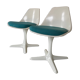 Chaises tulipes Arkana de Maurice Burke