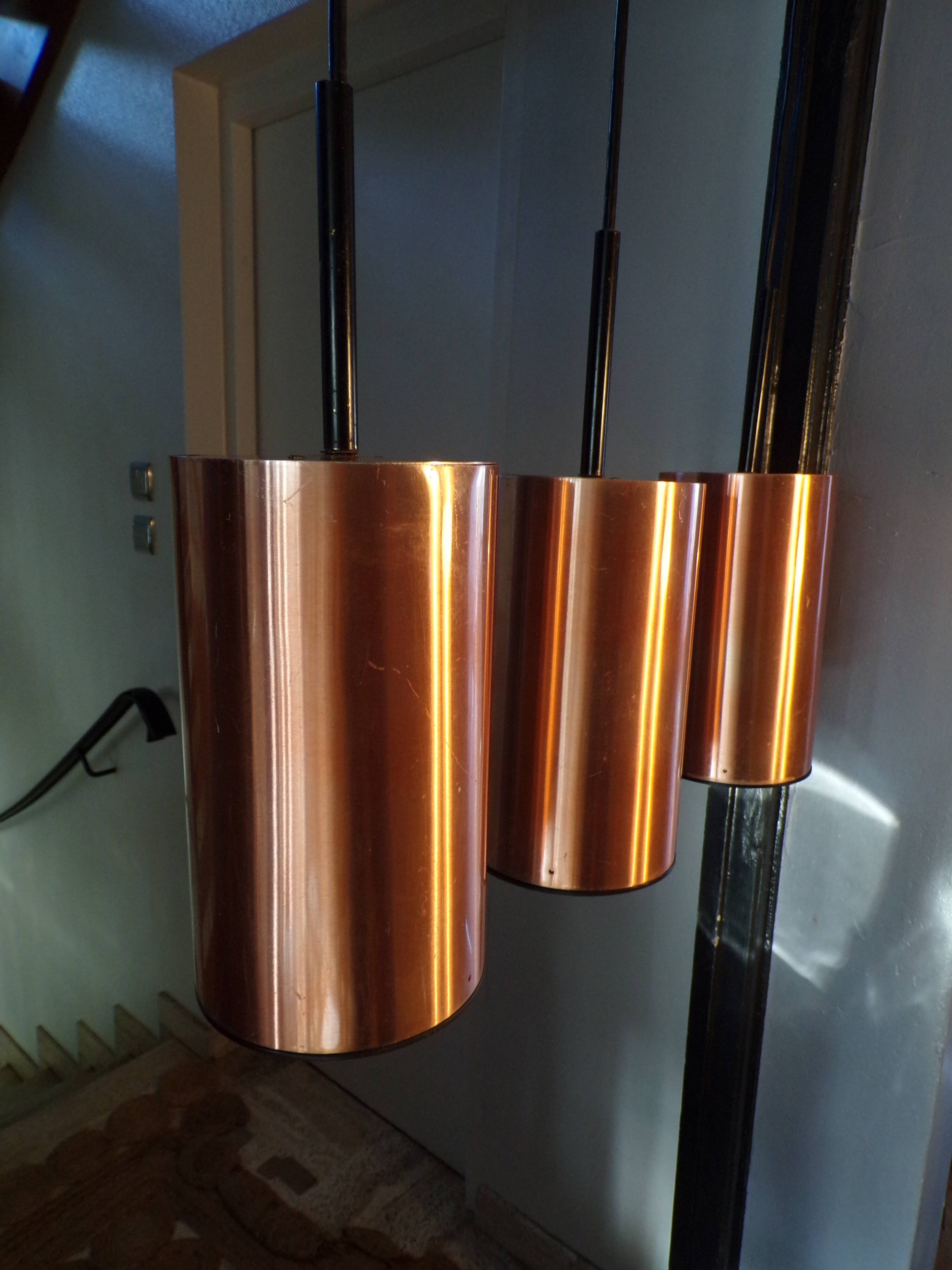 Set of 3 Scandinavian pendant lamps Wila