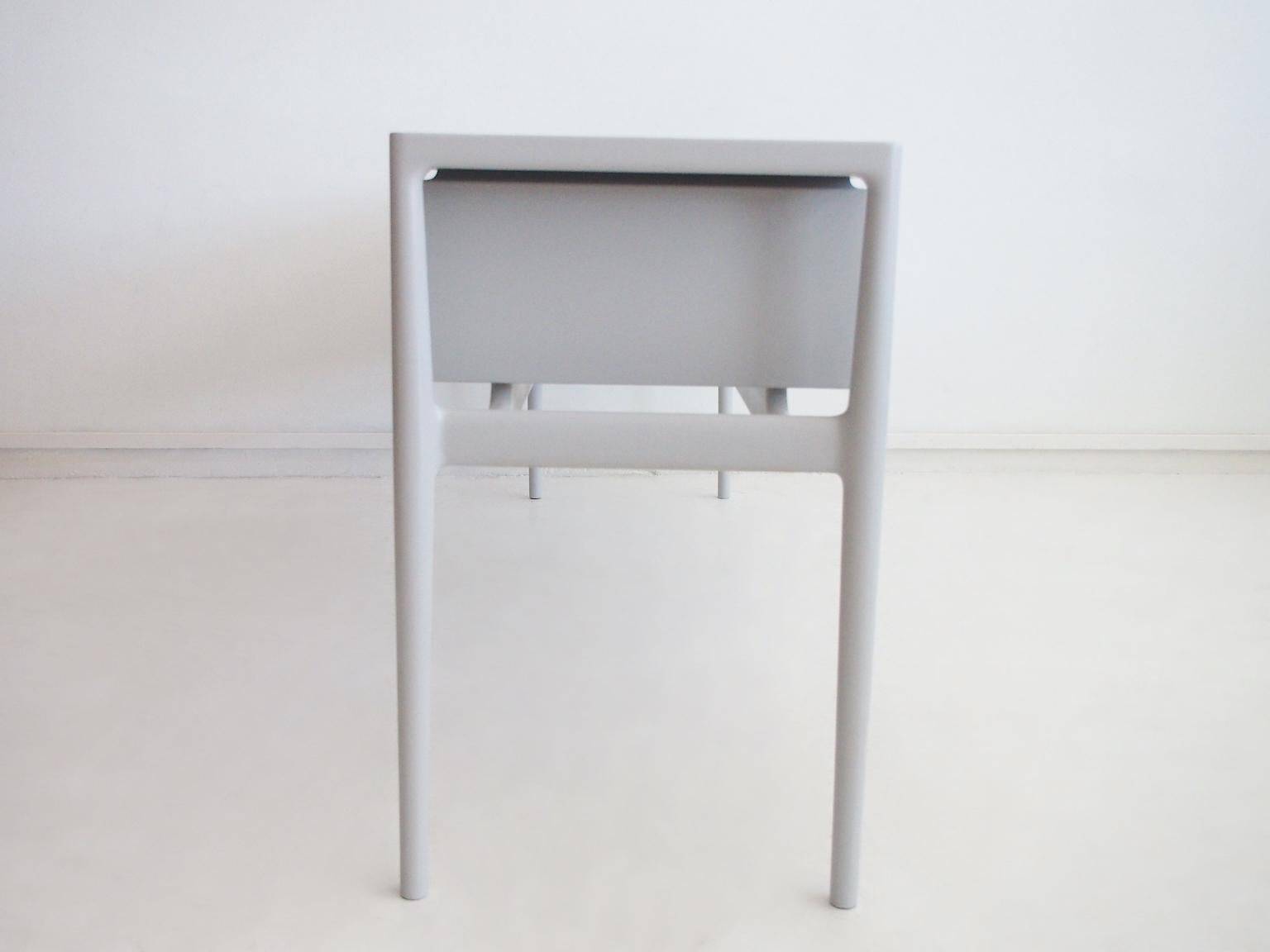 Helge Vestergaard-Jensen - Painted wooden enfilade in light grey