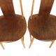 Set de 2 chaises en teck, Jan Hallberg, Edsbyverken, Suède, 1960
