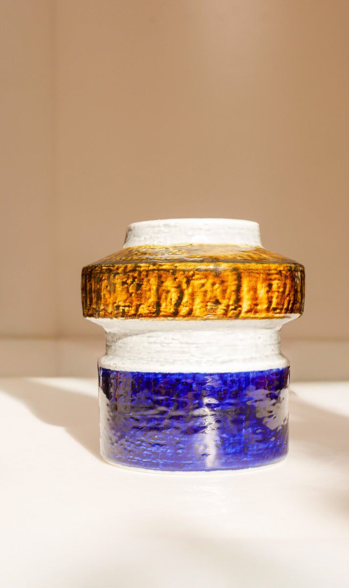 Titus pottery vase by Olle Alberius for Rörstrand, Sweden, 1960s