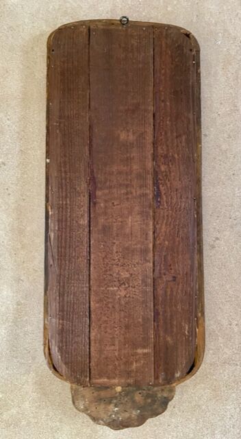 Miroir bois doré 18ème siècle 20x51cm